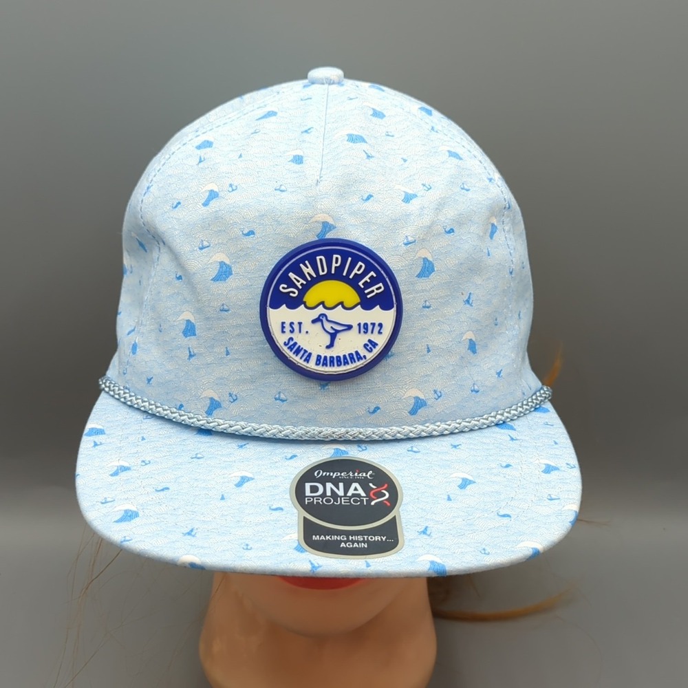 Sandpiper Golf Club Imperial DNA Project Strapback The Aloha Rope Hat Cap New